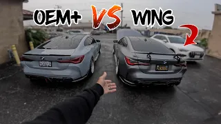 Oem Plus Vs Aftermarket Wing | Rice Or Nice