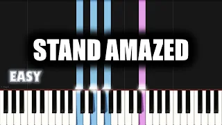 Sinach - Stand Amazed | EASY PIANO TUTORIAL by SA Gospel Piano