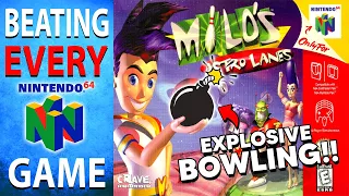 Beating EVERY N64 Game - Milo's Astro Lanes (95/394)