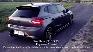 SEAT IBIZA (6F) 1.5 TSI Exhaust