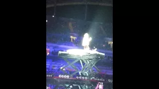 Angus on Stage - short clip of AC/DC Concert in Winnipeg Sep 17 2015