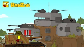 Professor Shtug's base RanZar Cartoons about tanks