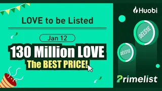 Huobi Primelist To List Deesse ( LOVE ) On January 12