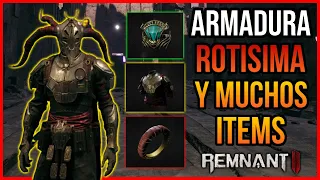 Remnant 2 - LA MEJOR ARMADURA DEL JUEGO Y MUCHOS ITEMS ROTOS!!! FACIL Y RAPIDO!!!