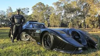 Real Life Batmobile: Man Spends Two Years Building Iconic 1989 Car