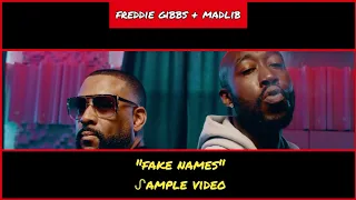 ᔑample Video: Fake Names by Freddie Gibbs + Madlib (2019)