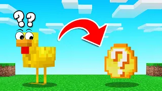 LUCKY BLOCKS + CHICKEN = LUCKY EGGS! (Minecraft)