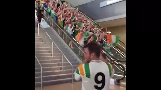 Irish Fans Arrive In Las Vegas To Support Connor McGregor!