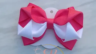 FAÇA um Laço lindíssimo❤️ Super Fácil para Iniciantes🎀 Diy -Pap✅ Laço de GORGURÃO