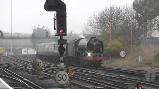 (HD) Remembrance Day Steam Specials at Tonbridge & Sevenoaks 11/11/11 featuring 60163 & 34067