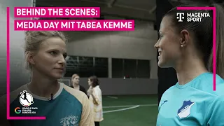 Behind the Scenes: Mit Tabea Kemme beim Media Day | Google Pixel Frauen-Bundesliga | MAGENTA SPORT