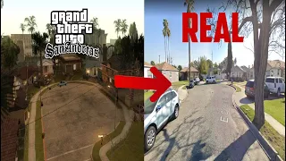 TOP 8 LUGARES REALES QUE EXISTEN EN GTA SAN ANDREAS - GTA SA 98