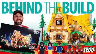 LEGO Disney Snow White and the Seven Dwarfs Cottage Review - Behind the Build 43242