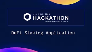 Code-Along | DeFi Staking Application