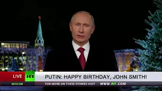 Wish a happy birthday from vladimir putin