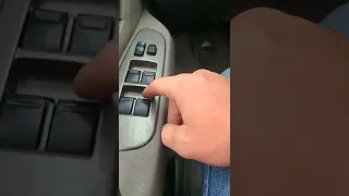 How to roll window up with broken window switch