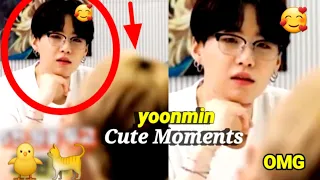 yoonmin in love: jimin and suga adorable moments || the rampage 🥰