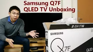 Samsung 49" Q7F QLED TV Unboxing + Picture Settings