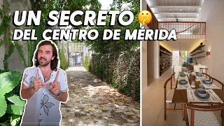 Villas OCULTAS en CALLEJÓN SECRETO del Centro de Mérida