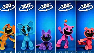 360º VR Smiling Critters Poppy Playtime Chapter 3 Characters FNAF AR Workshop Animations