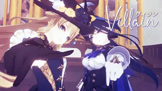 【MMD Genshin | ProSeka】Villain😈/ヴィラン「Clorinde💙 x Navia💛 | Clorivia Special!💐」