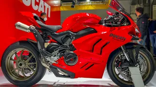Ducati Panigale V4 2022 | Walkaround | Motorbike Expo | 4K