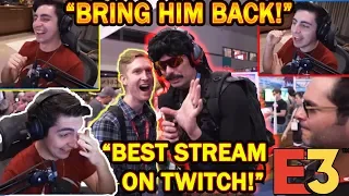 Shroud FINALLY REACTS To  DrDisrespect's LAST E3 Stream & Reveals Funny E3 Story!