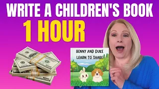 💰📙HOW TO WRITE A CHILDREN'S BOOK WITH AI - Easy How To Tutorial!