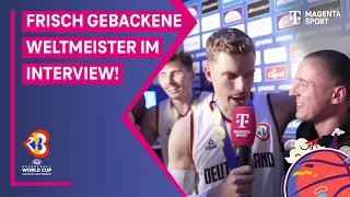 WELTMEISTER am Mikrofon! | FIBA Basketball-WM 2023 | MAGENTA SPORT