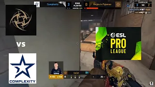 Complexity vs. Ninjas in Pyjamas - TRAIN - ESL Pro League Season 12 - Group B - EU