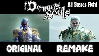 Demon's Souls ➤ All Bosses Fight ➤ ORIGINAL vs REMAKE | Comparison