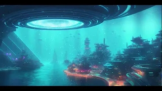 Underwater City - Mysterious Ambient Journey - Relaxing Meditative Music