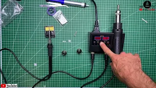 4K ✅ JCD 8898 Station Hot Air Gun from ✅ AliExpress  😱 Only $38 USD 😱 BGA SMD IC PCB Soldering Sta