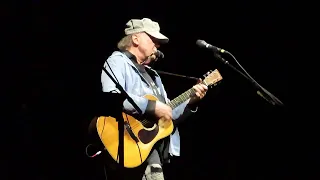 Neil Young & Crazy Horse, I AM A CHILD, HELPLESS, and LOVE EARTH acoustic, Bristow, VA, May 11, 2024