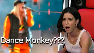 Лучшие каверы "DANCE MONKEY" на шоу Голос