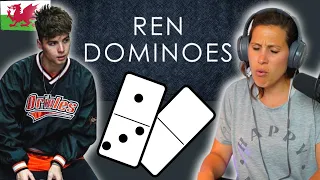 WOW! What a message... Ren - Dominoes REACTION #ren #dominoes  #reaction #firsttime #therapist