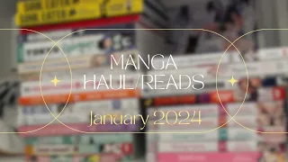 Manga Haul & Reads - 20+ Volumes | January 2024
