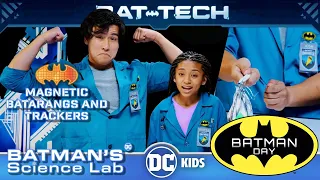 Batman's Science Lab | Magnetic Batarangs and Trackers: Magnetism & Electricity | @dckids