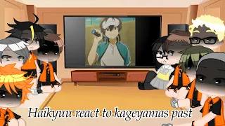 {Haikyuu react to kageyama’s past} [kageyama as maki] probably not original
