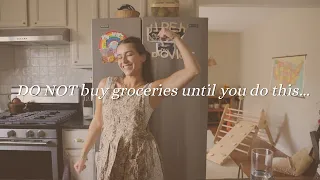 try THIS before getting your groceries