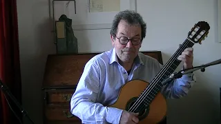 Cello Prelude BWV 1007 - For guitar Solo - Amalio  Burguet "Maestro" guitar