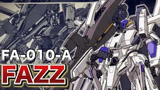 What is Gundam FAZZ, which became different due to production circumstances [Gundam Sentinel