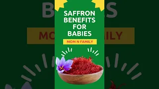 Saffron Benefits For Baby #shorts #ytshorts