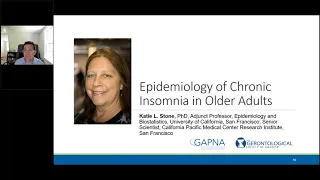 Insomnia in Older Adults:  Epidemiology and Approaches to Assessment in the Primary Care Setting