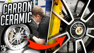 How To Clean Wheels With Carbon Ceramic Brakes