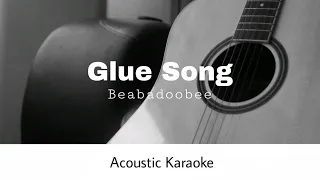 Beabadoobee - Glue Song (Acoustic Karaoke)