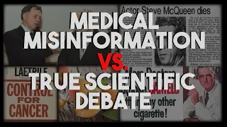 Medical Misinformation vs True Scientific Debate