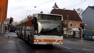 Linzer Oberleitungsbus-Fahrt Linie 41 Linz Trolleybus Ride Route 41 Baintwiese ⇒ Rilkestraße