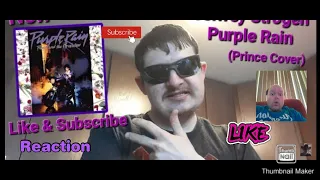 Reaction to Jeffrey Strogen - Purple Rain (Prince Cover)