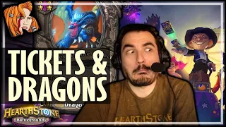 NOW THAT’S A DRAGON BUILD! - Hearthstone Battlegrounds